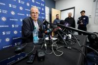 Hellebuyck suspension, trade request looms over Winnipeg Jets training camp