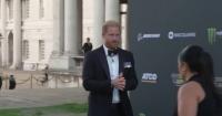 Prince Harry makes first public appearance since family's return to the U.K.