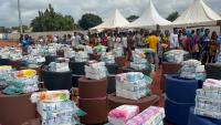 Techiman South MP distributes school supplies to ease burden on parents of SHS freshers