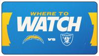 Los Angeles Chargers vs. Las Vegas Raiders: Where to Watch, Listen & Live Stream