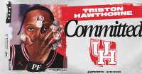Houston adds fourth 2027 commitment in No. 90 ranked Triston Hawthorne