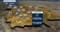 KXLF Butte Area Weather: Thunderstorms and rain at times Friday and Saturday