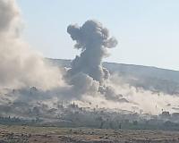 Israeli Air Raid Targets Al-Mansouri Town, South Lebanon