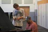 Kev Choice inspires music students with creativity and collaboration