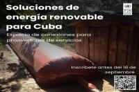 United Nations Development Program (UNDP) calls for renewable energy providers