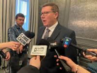 At Lloydminster oil show, Premier Moe welcomes opportunities in oil, nuclear and AI