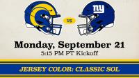Know Before You Go: Rams vs. New York Giants at SoFi Stadium