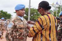 UN Honors Indonesian Peacekeepers in Central Africa