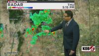 Thunderstorms bring flash flood threat through Friday morning