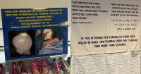 Hand-scribed shroud with names of Palestinian children killed in Gaza by Israel on display in New York