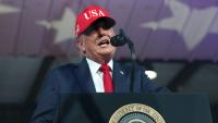 Health fears as Donald Trump insults host state in bizarre campaign speech