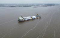 World’s Largest Electric Ferry Arrives at Its New Home