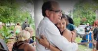 A Cuban behind an organization that combats hunger and assists families in need in Florida