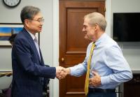 Cho Hyun Urges U.S. Lawmakers to Back Swift Action on Joint Fact Sheet
