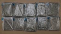 Man and woman arrested for attempting to smuggle over 10kg of cannabis into Singapore