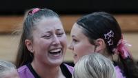 Best highlights of Roland-Story v Saydel high school volleyball