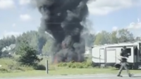 ‘May have taken a bird’: F-16 crashes in Michigan, forcing residents to evacuate