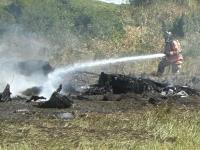 Hospital identifies F-16 fighter jet chemical that sparked neighborhood evacuations after crash