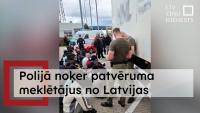Group of asylum seekers returned to Latvia from Poland