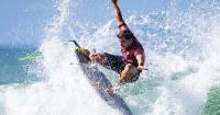 Aussie pair left standing in California surf showdown
