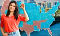 Map reveals 10 American cities where the housing market is suddenly contracting and prices are PLUNGING... as experts warn of huge new national 'divide'