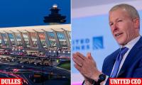 United Airlines CEO says a painful quirk of Washington DC's Dulles Airport will finally disappear in Trump's $20billion renovation