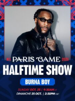 Burna Boy to headline halftime show at NFL Paris game