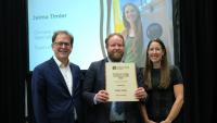 Smithers climate action specialist receives Climate and Energy Champion Award