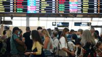 Busy airports hit by delays as 'technical outage' causes travel chaos