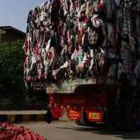 Inside the Pakistani factories where exploited workers process Europe’s discarded clothes