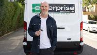 Enterprise vans taking over parking bays in West London street with families forced away from homes