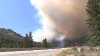 Westbound I-80 closed at Nevada line as Floriston Fire holds at 640 acres