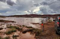 Three dead after being swept away in floodwaters on Navajo land in New Mexico