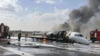 Both pilots of plane that crashed in fireball after veering off runway while landing at airport ‘were DRUNK’