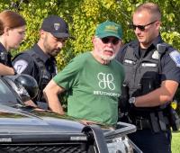 Armed Troy man accused of threatening to kill Muslims outside public library