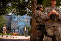 Why is the National Guard still in Washington, D.C.?