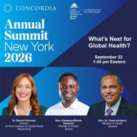 Mount Sinai to Host Global Health Panel with Dignitaries from Ghana, Guyana at 2026 Concordia Annual Summit