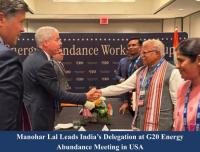 India Highlights Energy Security and Supply Chains at G20 Meeting