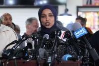 Man who sprayed Minnesota Rep. Ilhan Omar with vinegar is sentenced to 14 months in prison