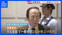 BOJ Raises Policy Rate to 1.25% as Yen Weakens