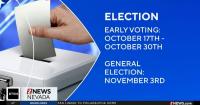 Election dates in Nevada