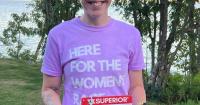 Mankato's Emma Sill completed Superior Fall Trail Race
