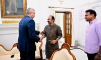 Palestine Ambassador Meets VD Satheesan, Discusses Bilateral Ties