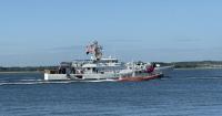 Honoring a hero: Coast Guard ship named for 9/11 first responder arrives in Charleston