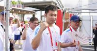 Taiwan sports minister joins Asian Games flag raising after hourlong delay