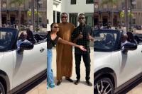 “The kind of in-law every man prays for” – Billionaire Femi Otedola takes son-in-law, Mr Eazi, for a ride in the streets of Monaco (Video)