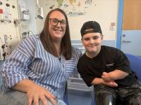 Innovative synthetic artificial skin gives young double amputee his childhood back