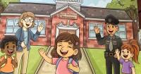 OVPD chief pens children’s book about Lord Baltimore Elementary