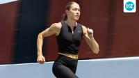Why is Australian athlete Joanna Wietrzyk facing criticism over HYROX race in Beijing?