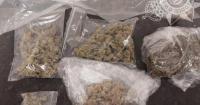 Cannabis, cash and scales seized during police raid on property